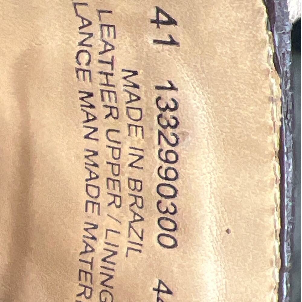 Dansko Women’s Oralee Brown Red Leather Wooden Sandal Size 41 US 10.5/11 - Picture 11 of 11